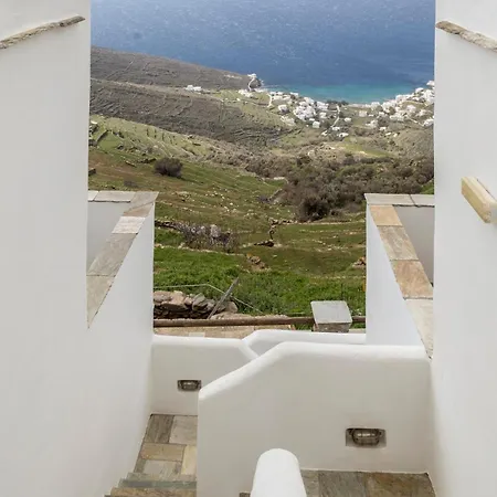 Ydrousa Maisonette 2, Isternia, Tinos Semesterbostad *