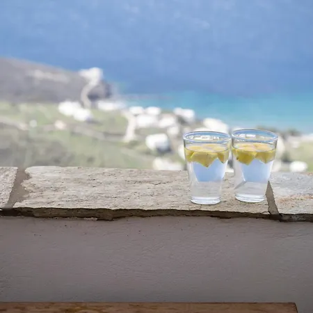 Ydrousa Maisonette 2, Isternia, Tinos Semesterbostad *